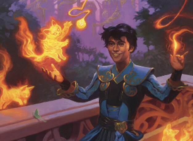 Junger Pyromagier