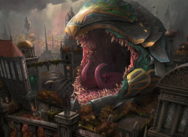 Gepanzerter Riesenwurm