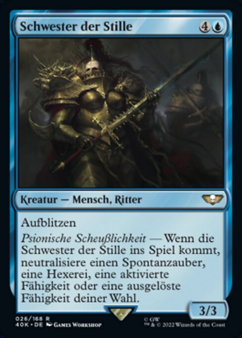 Schwester der Stille