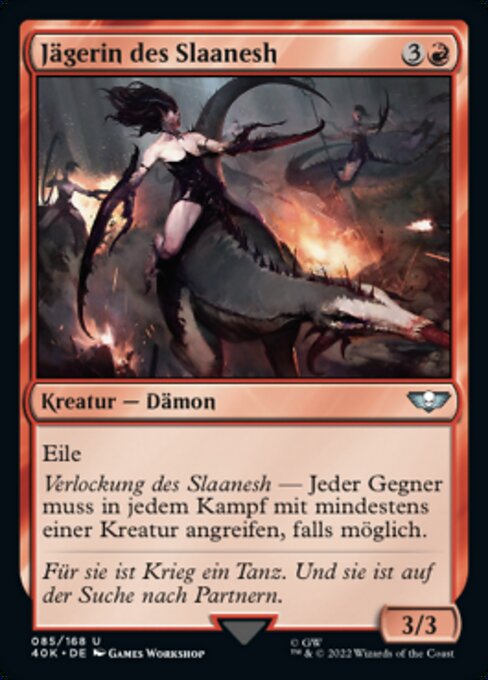 Jägerin des Slaanesh