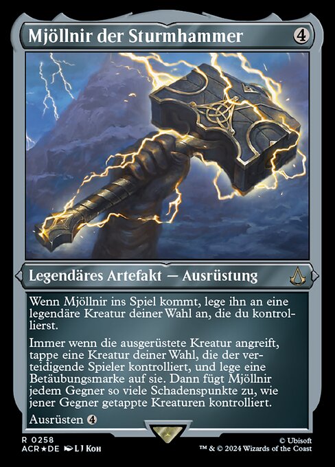 Mjöllnir der Sturmhammer