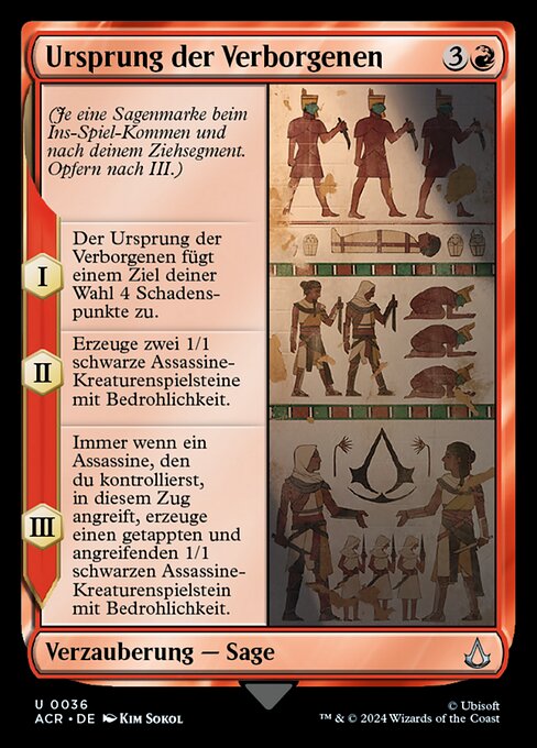 Ursprung der Verborgenen