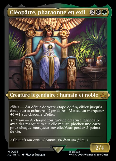 Cleopatra, Exiled Pharaoh