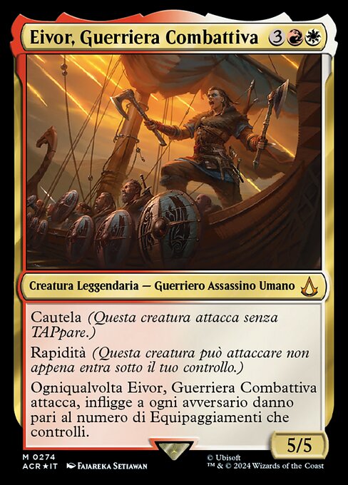 Eivor, Guerriera Combattiva