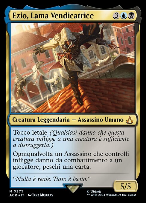 Ezio, Lama Vendicatrice