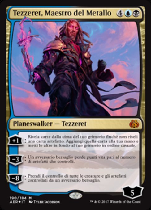Tezzeret, Maestro del Metallo