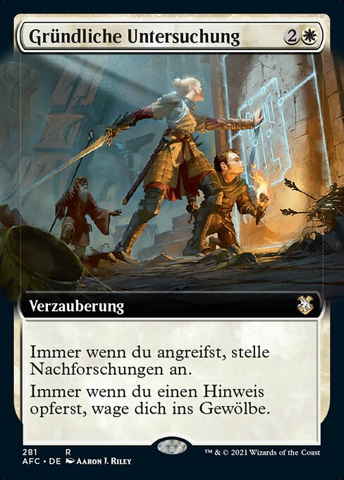 Gründliche Untersuchung