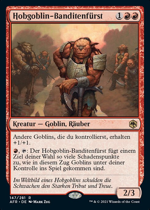 Hobgoblin Bandit Lord