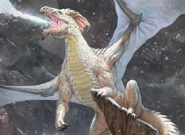 Weißer Drache