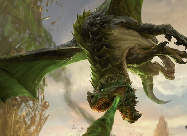 Grüner Drache