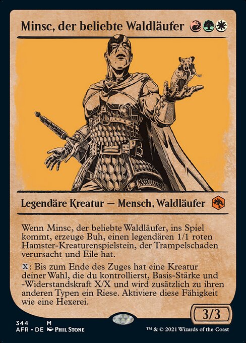 Minsc, der beliebte Waldläufer