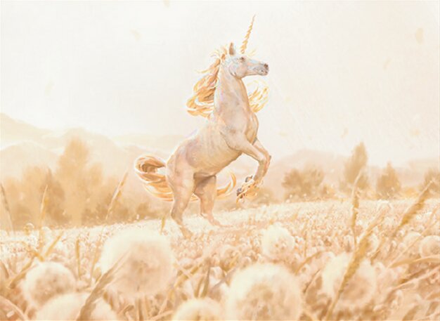 Himmlisches Einhorn
