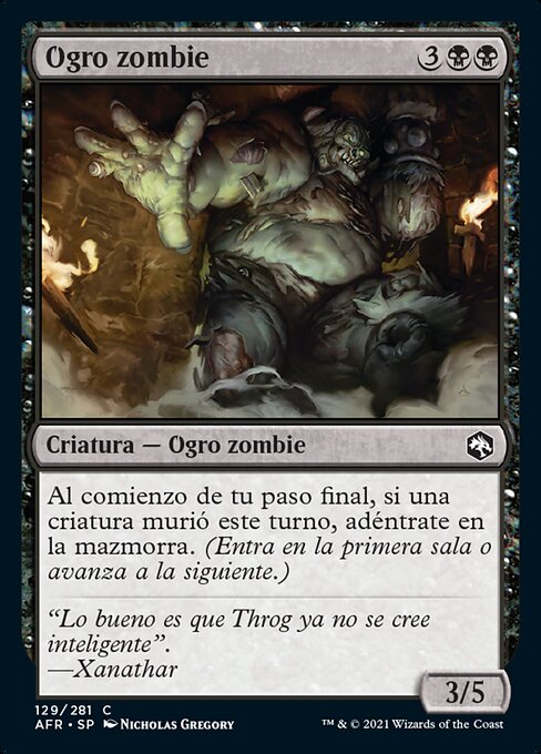 Ogro zombie