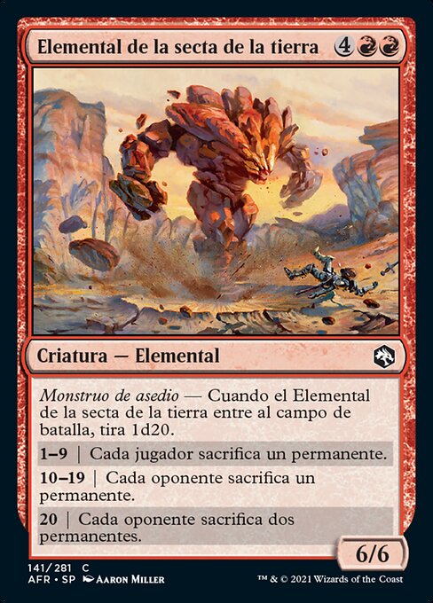 Elemental de la secta de la tierra