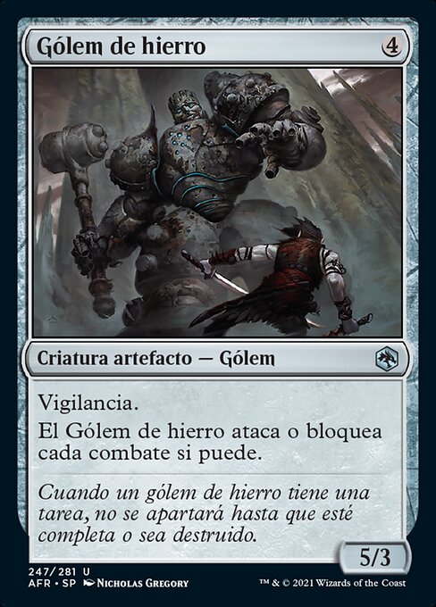Gólem de hierro