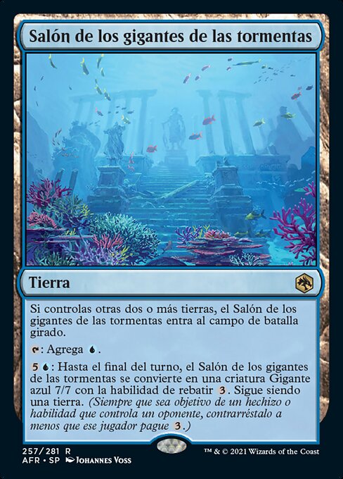 Salón de los gigantes de las tormentas