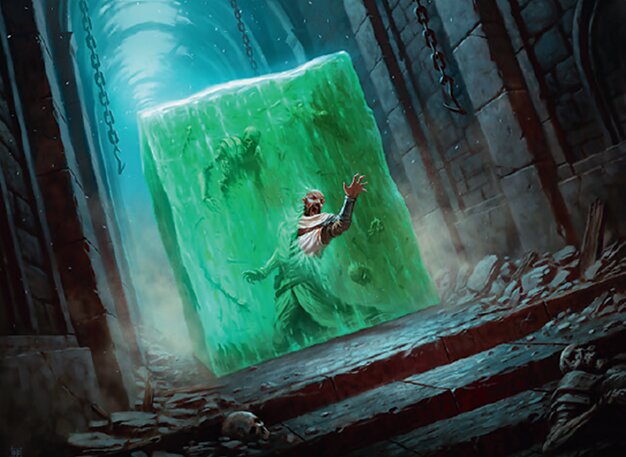 Cube gélatineux
