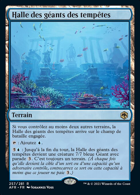 Halle des géants des tempêtes