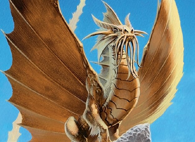 Dragon d'or adulte