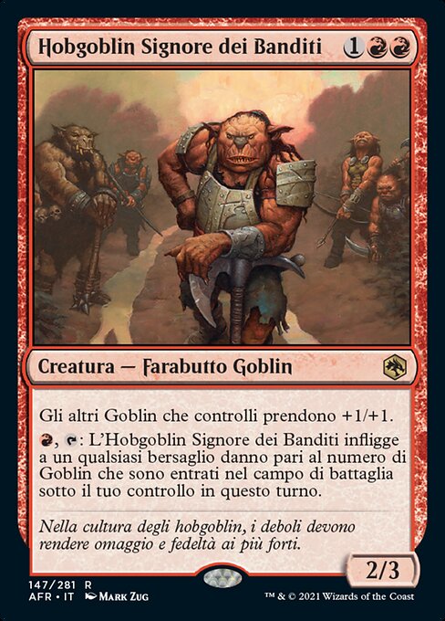 Hobgoblin Signore dei Banditi