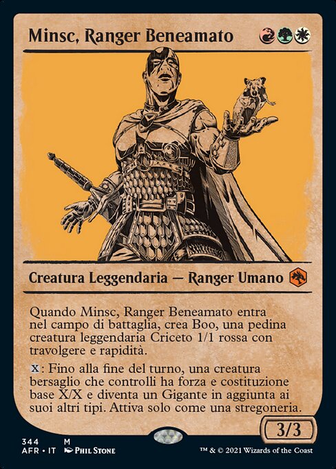 Minsc, Ranger Beneamato