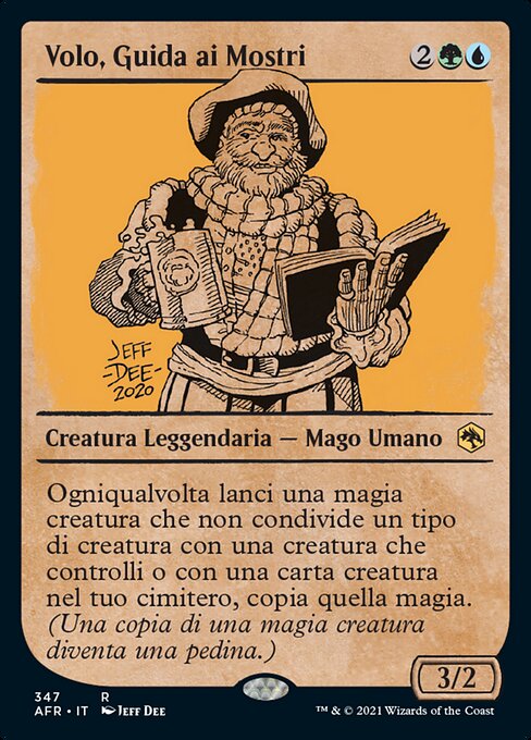 Volo, Guida ai Mostri