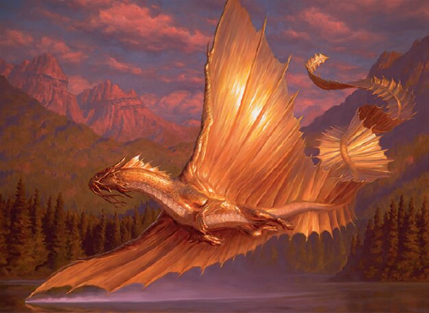 Dragão de Ouro Adulto