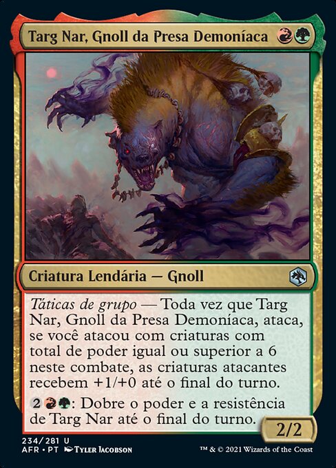 Targ Nar, Gnoll da Presa Demoníaca