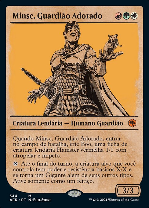 Minsc, Guardião Adorado
