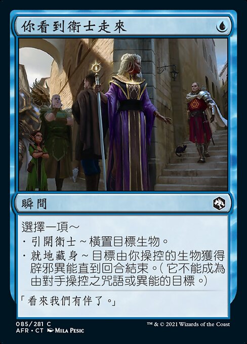 You See a Guard Approach