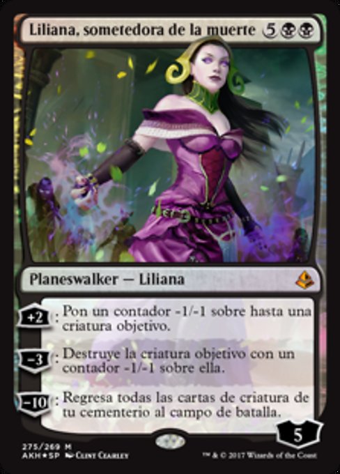 Liliana, sometedora de la muerte