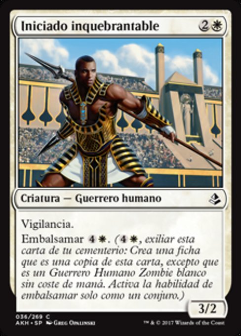 Iniciado inquebrantable