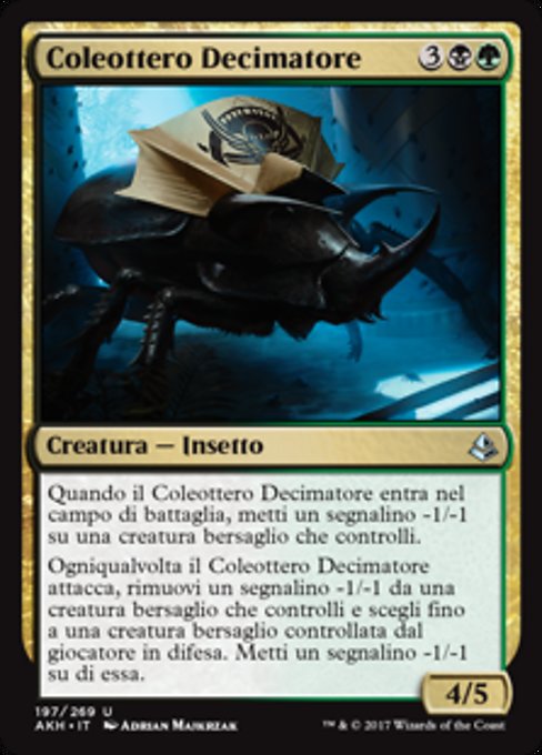 Coleottero Decimatore