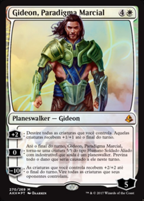 Gideon, Paradigma Marcial