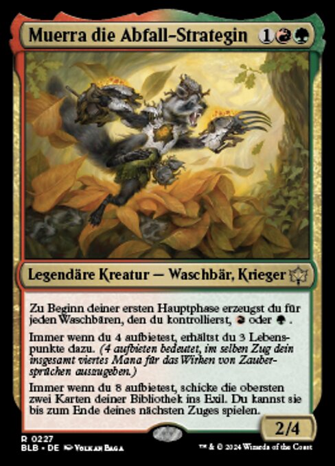 Muerra, Trash Tactician