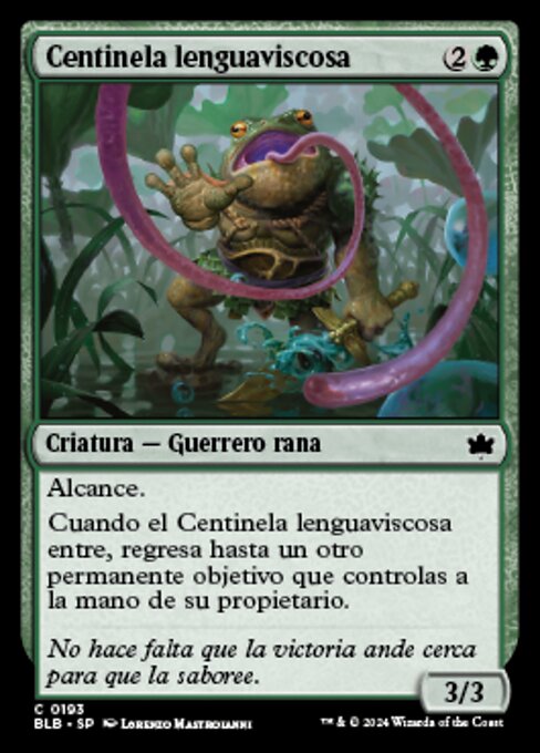 Stickytongue Sentinel