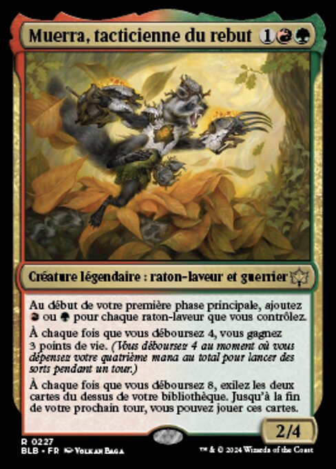 Muerra, Trash Tactician