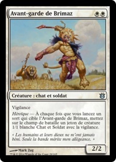 Avant-garde de Brimaz