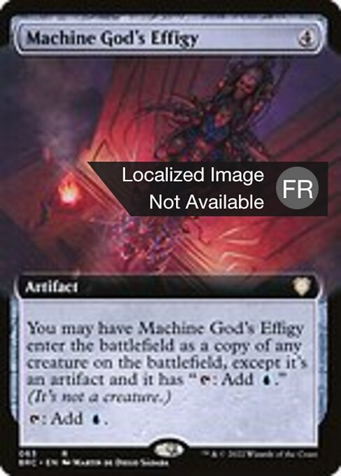 Machine God's Effigy