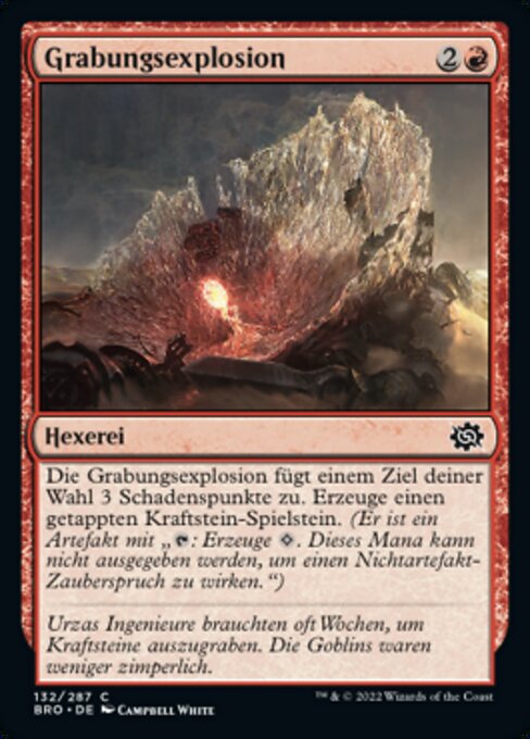 Excavation Explosion