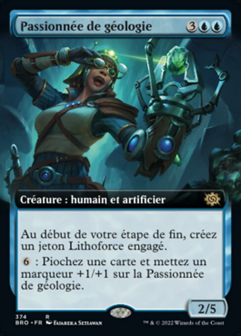 Passionnée de géologie