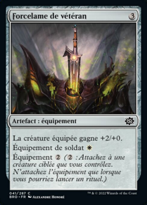 Forcelame de vétéran