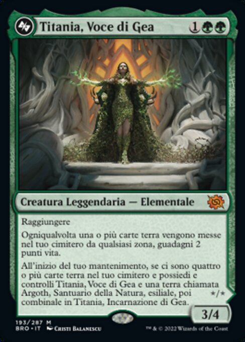 Titania, Voice of Gaea