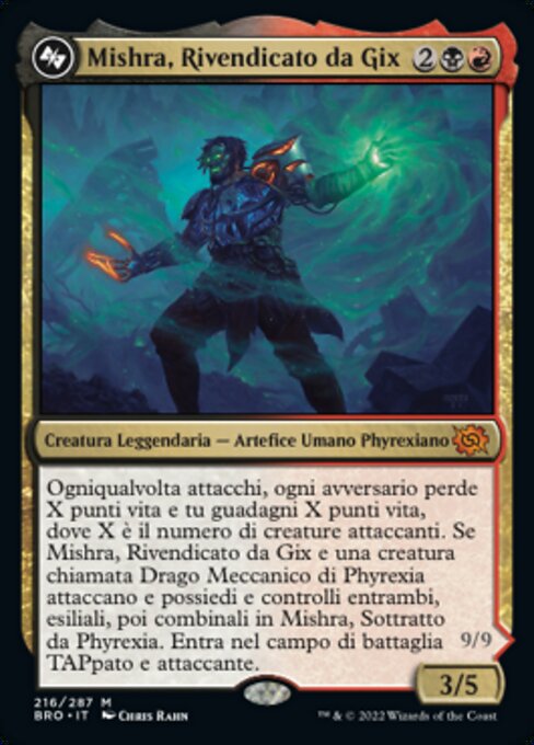 Mishra, Claimed by Gix