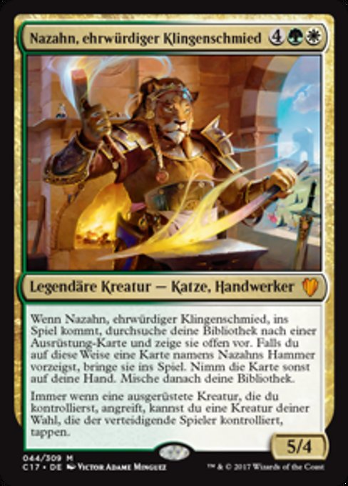 Nazahn, ehrwürdiger Klingenschmied