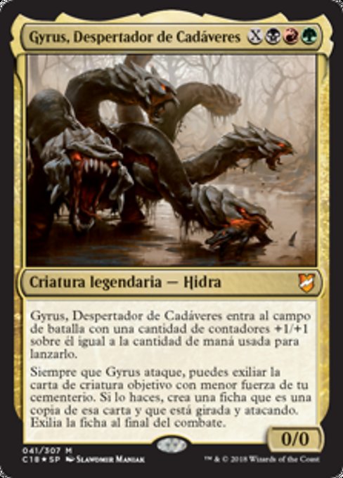 Gyrus, Despertador de Cadáveres
