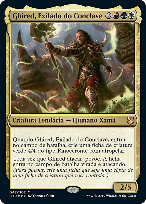 Ghired, Exilado do Conclave