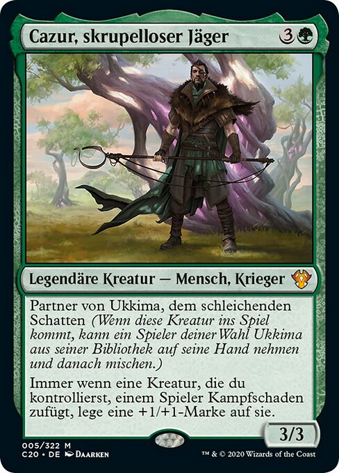 Cazur, skrupelloser Jäger
