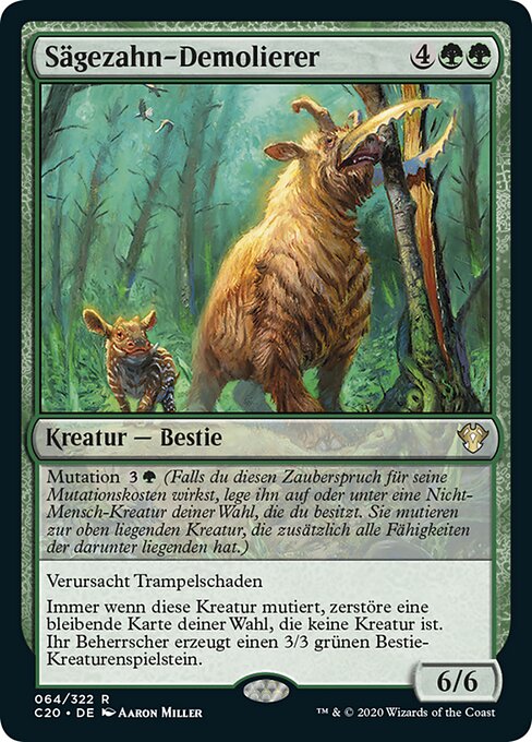 Sägezahn-Demolierer