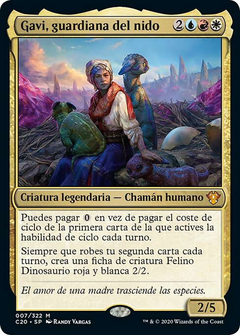 Gavi, guardiana del nido